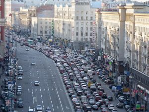 Пробка в Москве